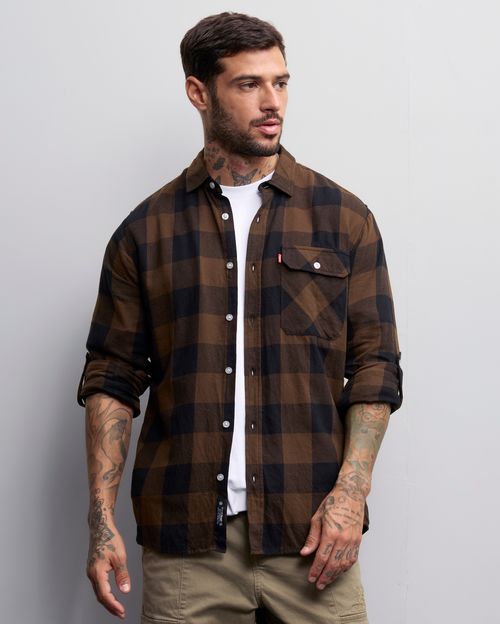 Camisa Hombre Thomas Negro
