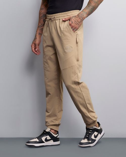 Jogger Hombre Charles Beige Camello