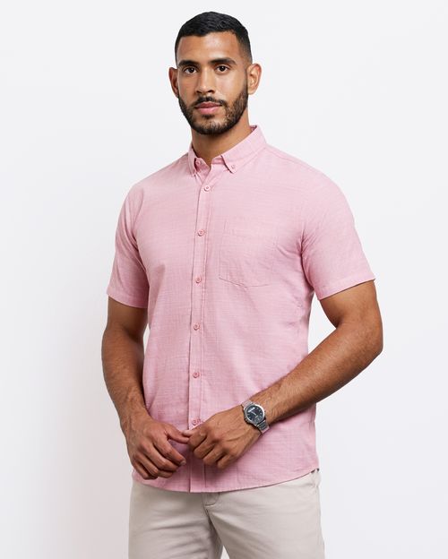 Camisa Hombre Alpine Rosa Silver