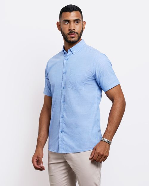 Camisa Hombre Alpine Celeste Dusk