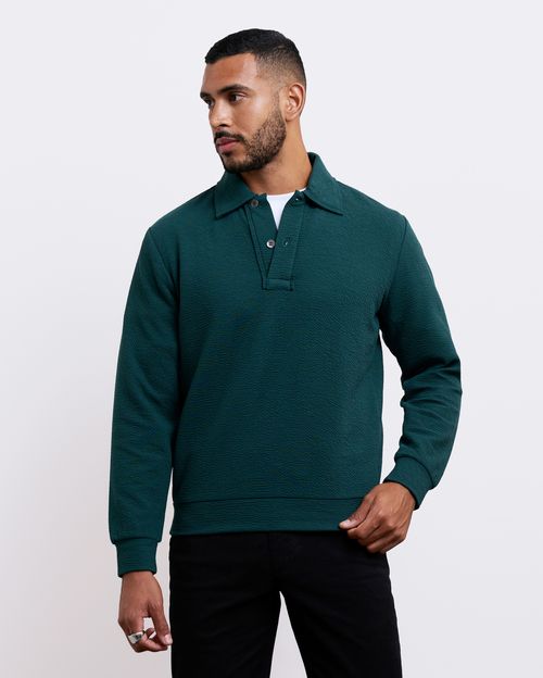Polera Hombre Aaron Verde Botella