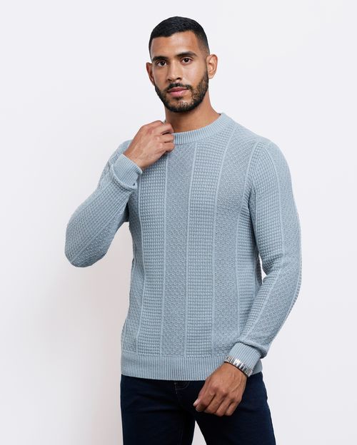 Chompa Hombre Hugo Verde Slate