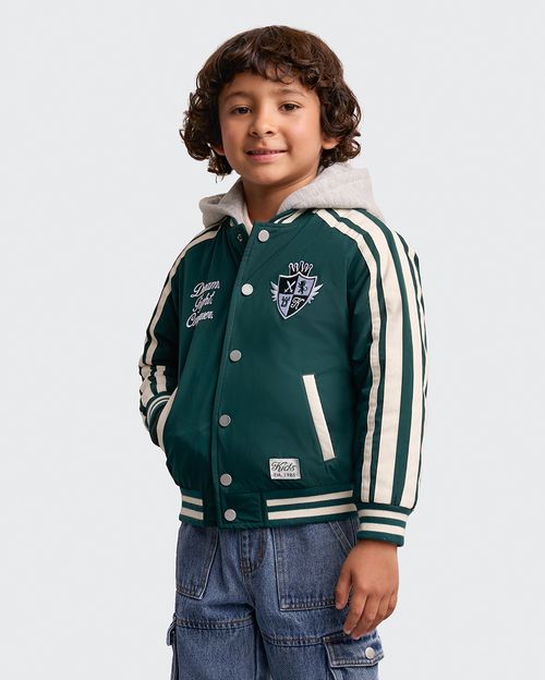 Casaca Niño Miguel Verde Esmeralda