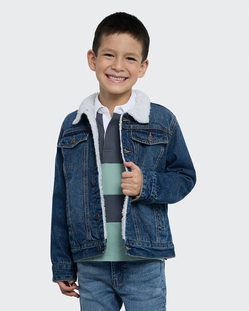Casaca Niño Sir Acid Wash