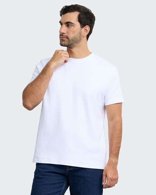 Polo Hombre Tulio Blanco Optico
