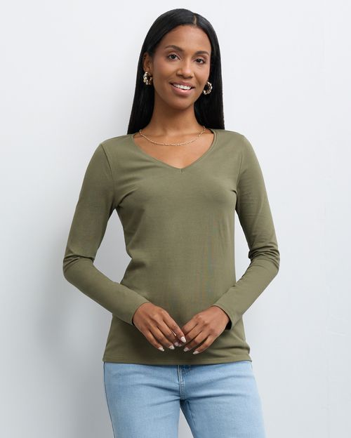 Polo Mujer Mariluna Core Verde Bronze
