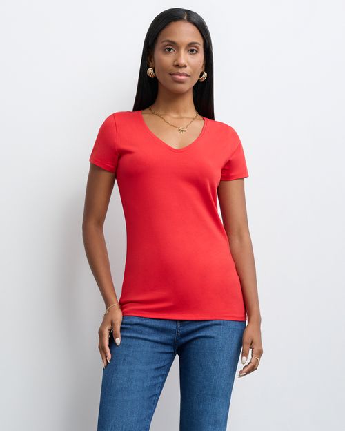 Polo Mujer Dora Core Rojo
