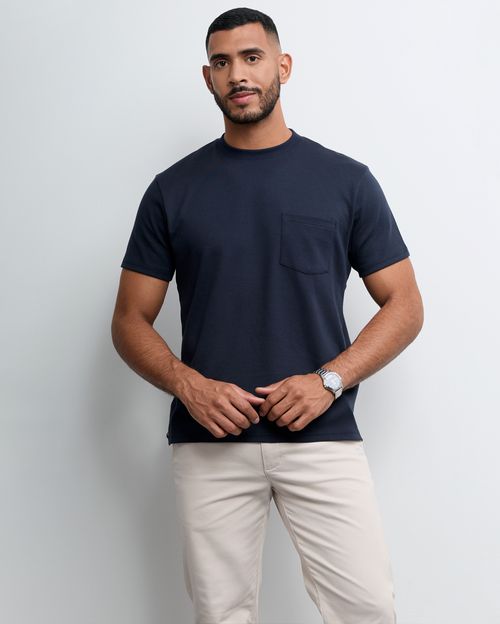 Polo Hombre Nito Azul Oxford