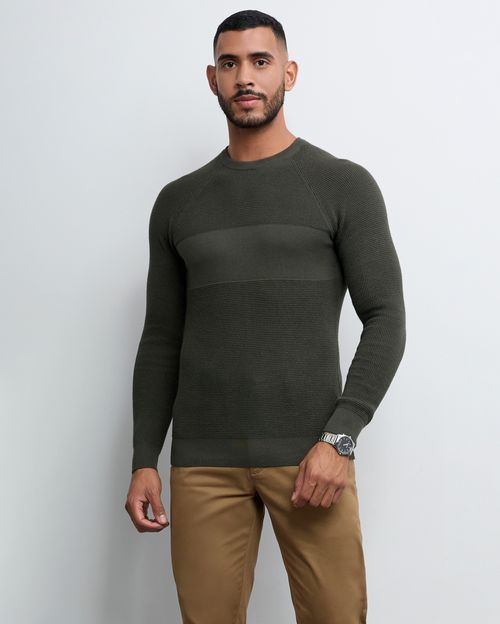 Chompa Hombre Alan Verde Militar