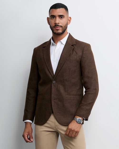 Blazer Hombre Prado Marron
