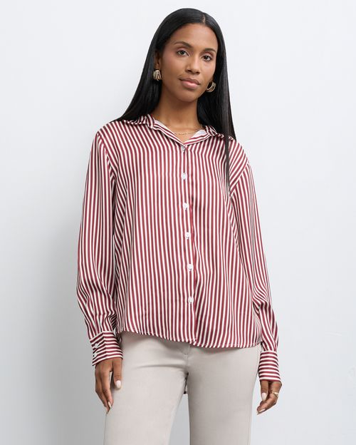 Blusa Mujer Daniela Rojo Carmin