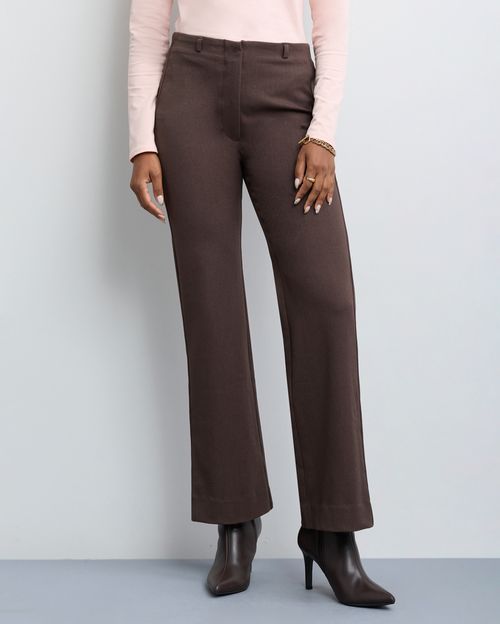 Pantalón Mujer Xoana Marron Chocolate