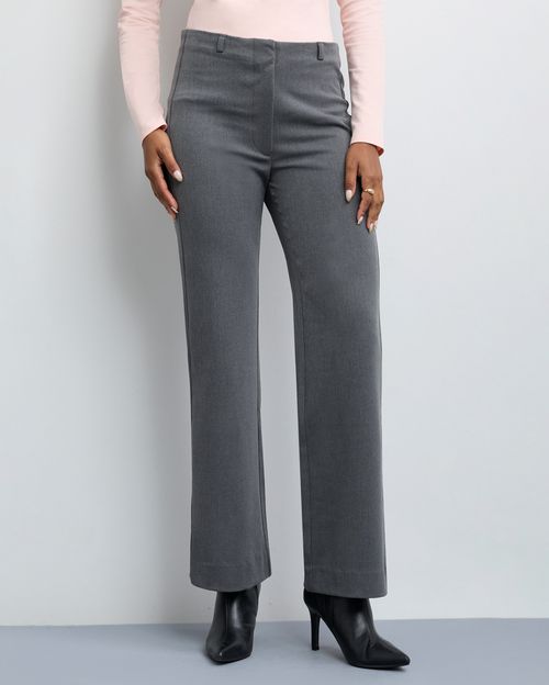 Pantalón Mujer Xoana Gris Castor