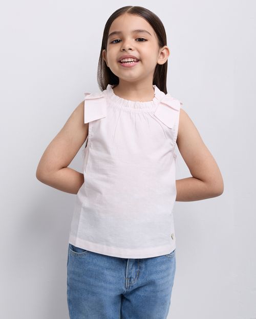Blusa Niña Alba Rosado Agua