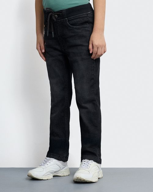 Jogger Niño Jackson Black Denim