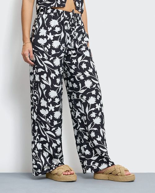 Pantalón Mujer Mela Pan Negro