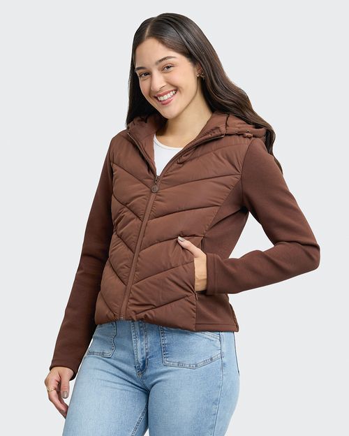 Casaca Mujer Eloise Marrón