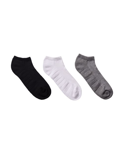 Calcetines Hombre Mitzo Grey Melange/Blanco Optico/Negro New