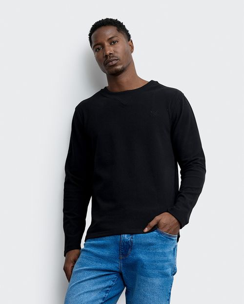 Polera Hombre Quino Negro New