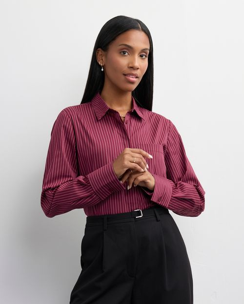 Blusa Mujer Gemma Borgoña