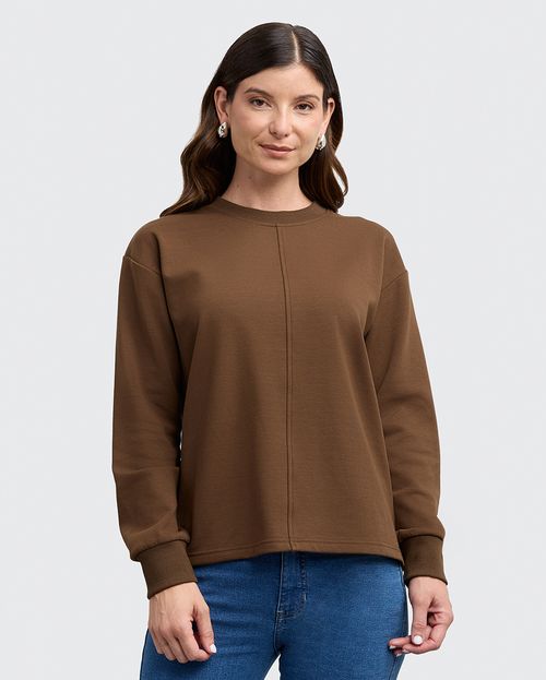 Polera Mujer Axela Marrón