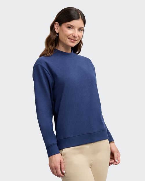 Polera Mujer Caro Azul Mora