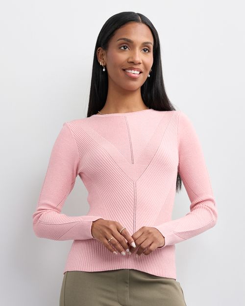 Chompa Mujer Jimena Rosa Barbie