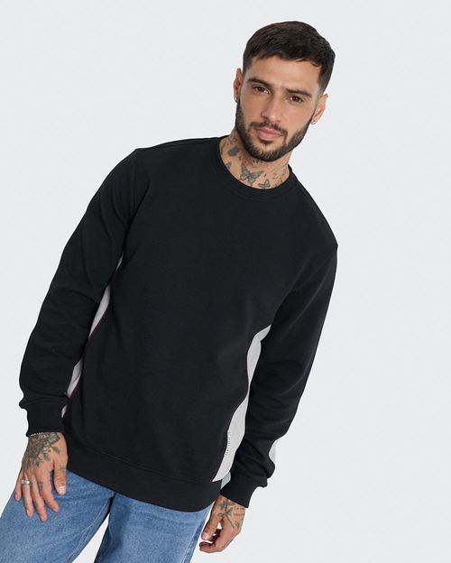 Polera Hombre Connor Negro New