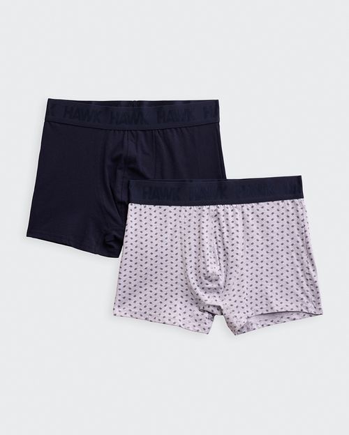 Boxer Pack X 2 Hombre Camir Negro