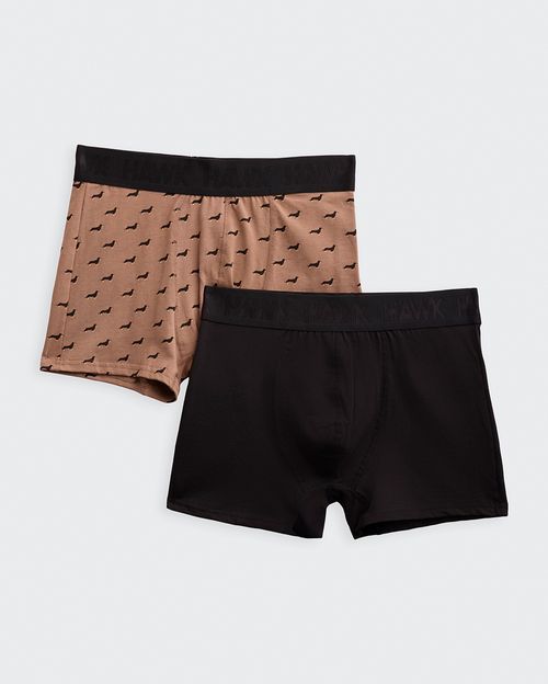Boxer Pack X 2 Hombre Camir Azul