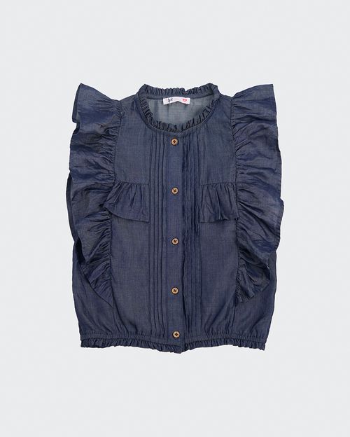 Blusa Niña Amaya Blue Wash
