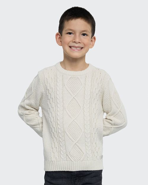 Chompa Niño Odin Beige Arena