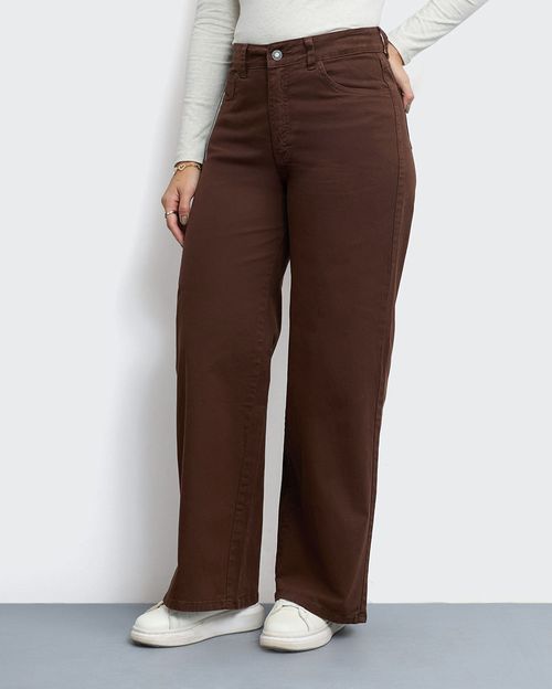 Pantalón Mujer Samilla Marrón
