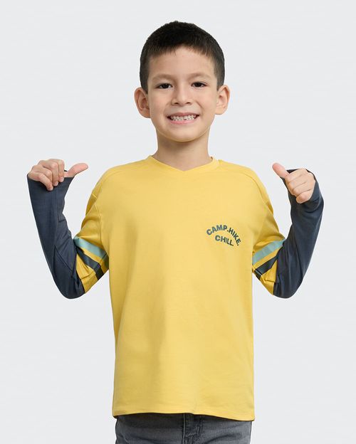 Polo Niño Renato Amarillo Aspen