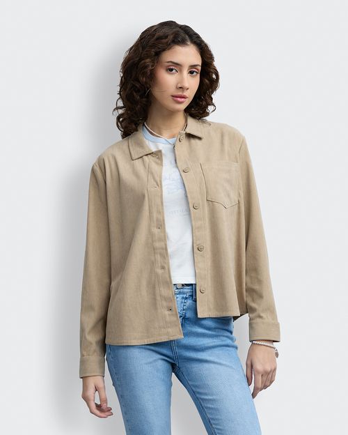 Blusa Mujer Melita Beige