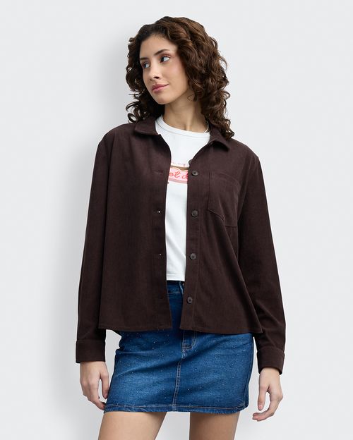 Blusa Mujer Melita Marrón