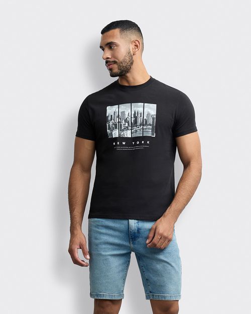 Polo Hombre Ronald Negro
