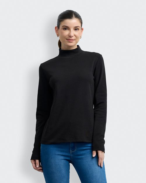 Polo Mujer Isabela Negro