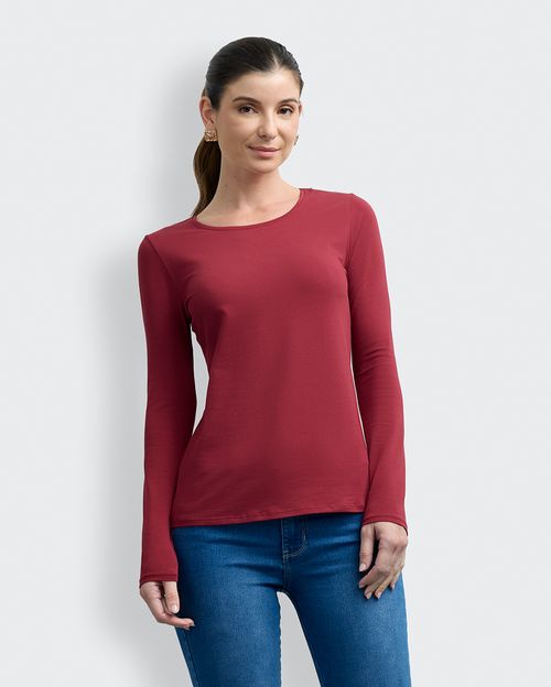 Polo Mujer Maricielo Core Rojo Garnet