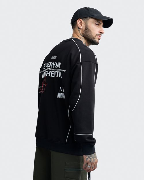 Polera Hombre Lex Negro