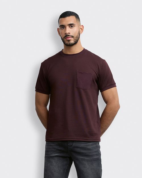 Polo Hombre Rodri Vino Oscuro