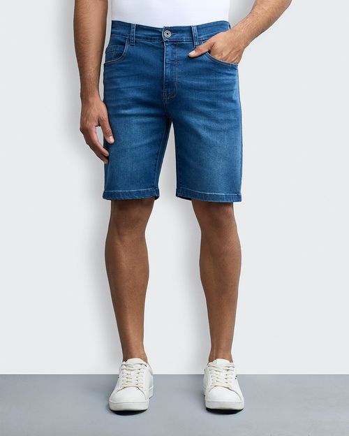 Bermuda Denim Hombre Konnor Medium Wash