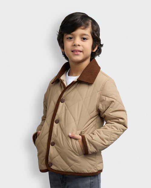 Casaca Niño Alex Beige Natural