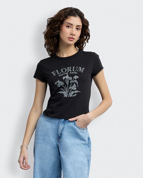 Polo Mujer Haru Negro