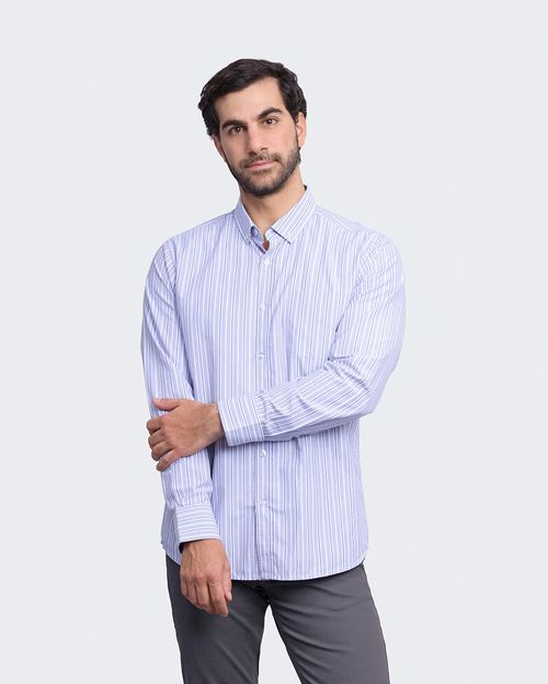 Camisa Hombre Piedro Celeste Dusk