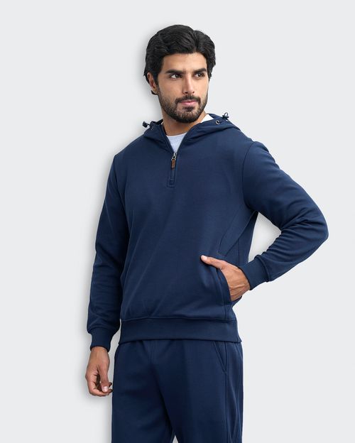 Polera Hombre Edu Azul Oxford