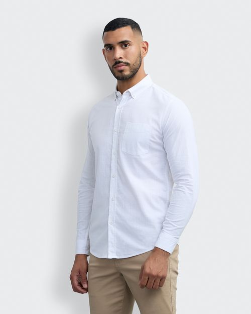 Camisa Hombre Paolo Blanco Optico