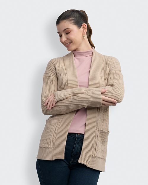 Capa Mujer Bridgit Beige Camello