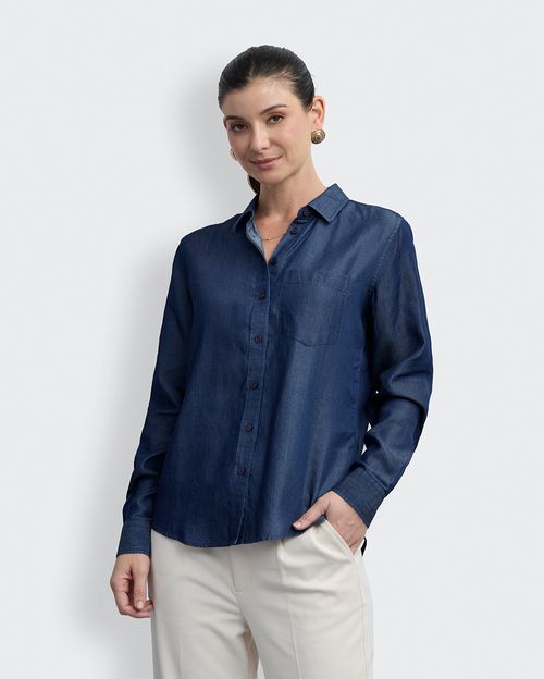 Blusa Mujer Belinda Dark Wash