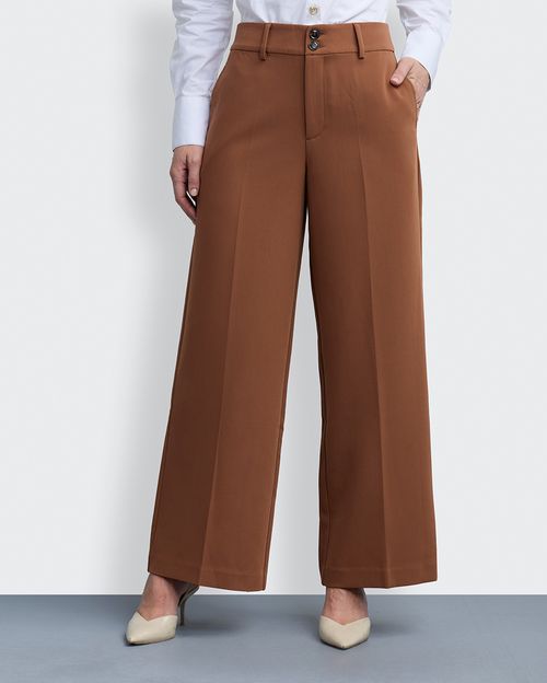 Pantalón Mujer Anat Marron Pecana